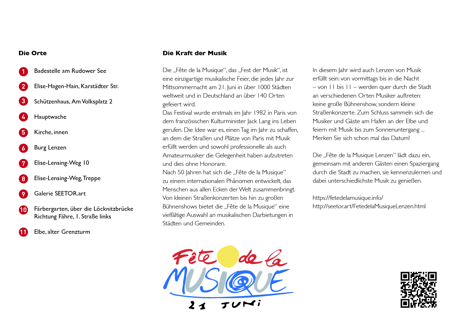Fete de la musique Lenzen 2